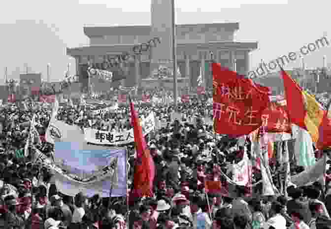 A Crowd Of Chinese Citizens Watching A Live Broadcast Of The Tiananmen Square Protests China Live: People Power And The Television Revolution