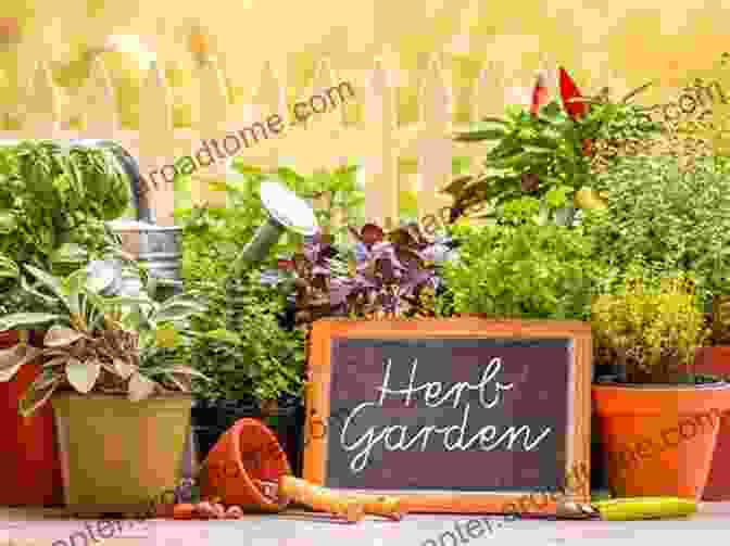 A Flourishing Herbal Garden With Various Aromatic Plants DIY Aromatherapy: Transform Your Home Into An Aromatic Retreat (DIY Herbal 2)