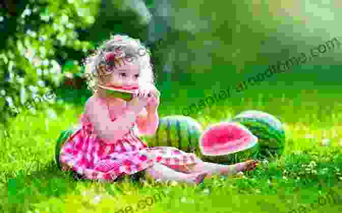 A Group Of Children Enjoying A Watermelon Feast In A Field Watermelon Feed: A Personal Reminiscence