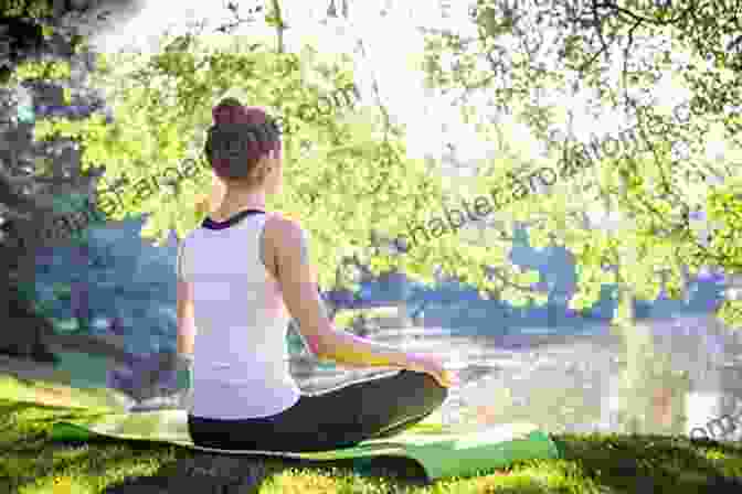 A Person Practicing Yoga In A Serene Outdoor Setting, Surrounded By Trees And A Tranquil Lake. Cognitive Behavioral Therapy For Christians With Depression: A Practical Tool Based Primer (Spirituality And Mental Health)