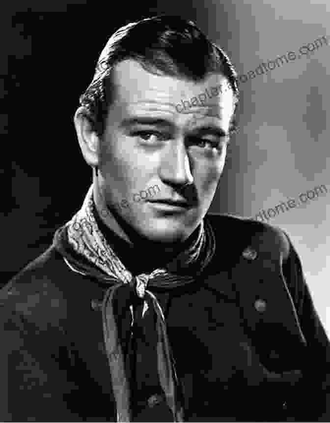 A Young John Wayne, Displaying The Rugged Features That Would Become Synonymous With His Western Persona. John Wayne: The Man Behind The Myth