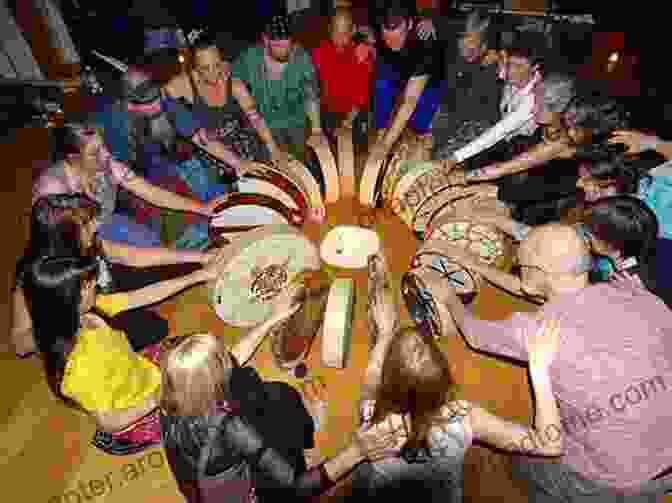 A Young Woman Sharing Her Vulnerability During A Shamanic Healing Circle Shamanism And Vulnerability On The North And South American Great Plains