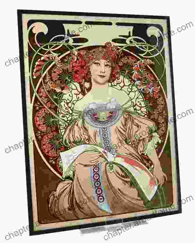 Alphonse Mucha's Decorative Panel Alphonse M Mucha: 6 Painting Photo Essay (Alphonse M Mucha Art)