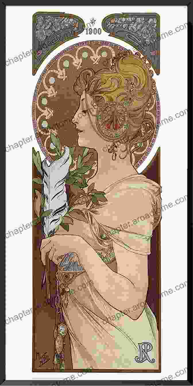 Alphonse Mucha's Iconic Poster Alphonse M Mucha: 6 Painting Photo Essay (Alphonse M Mucha Art)