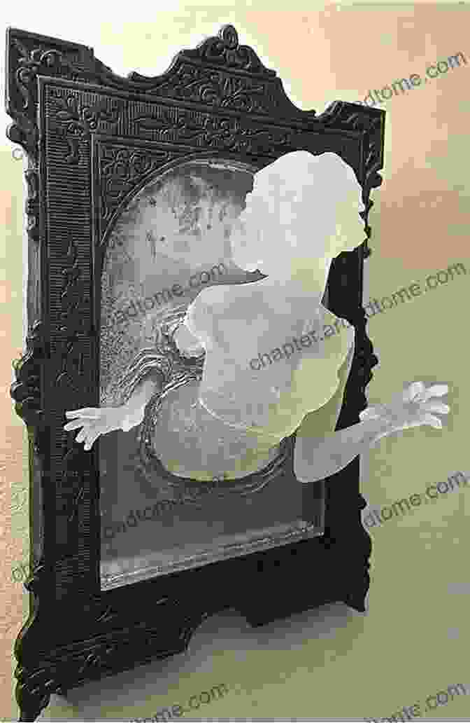 An Antique Clock With A Ghostly Figure Emerging From Its Face Three Ghost Stories Charles Dickens: Unique Annotations