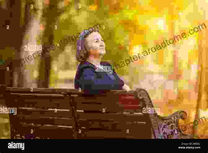 An Elderly Woman Sitting On A Bench, Deep In Thought, Reflecting On The Journey Of Aging And Illness. Psychodynamic Perspectives On Aging And Illness