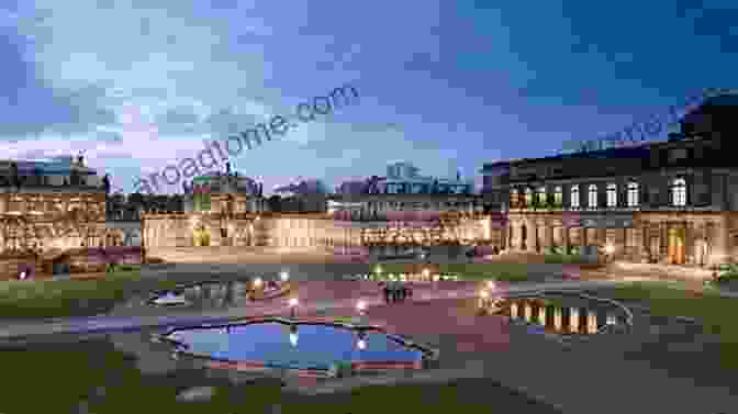 An Interior View Of The Zwinger Palace Courtyard, Showcasing Its Baroque Architecture And Ornate Decorations Dresden (volume 3): Lighting On The Dresden City And On Some Of Its Architectural Landmarks (RECONSTRUCTION IN CREATIVE GERMANY (series 2))