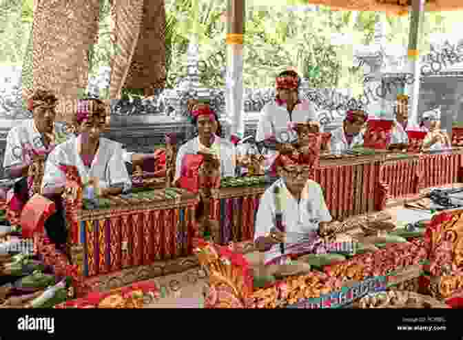 Balinese Villagers Playing Music During A Traditional Temple Ceremony Balinese Music Michael Tenzer