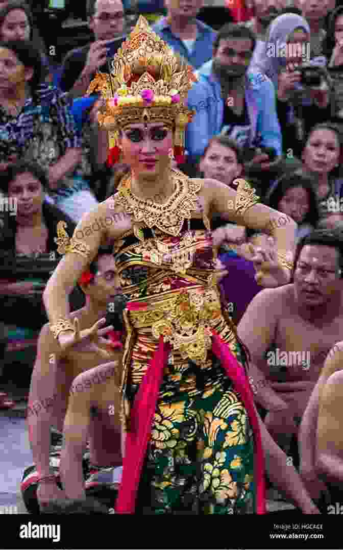 Balinese Women Performing A Traditional Kecak Dance At A Temple Festival Balinese Music Michael Tenzer