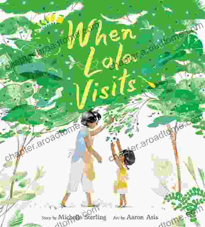 Book Cover Of When Lola Visits Michelle Sterling, Featuring Two Young Girls Smiling And Holding Hands When Lola Visits Michelle Sterling