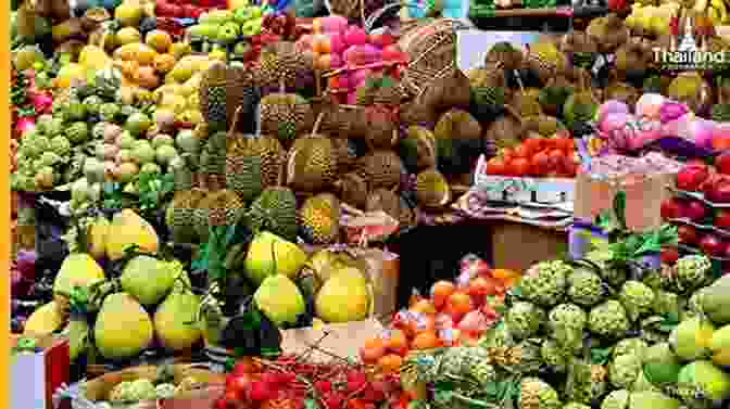 Children Engrossed In Thai Fruit Vegetable: Thai English Translation Picture For Kids