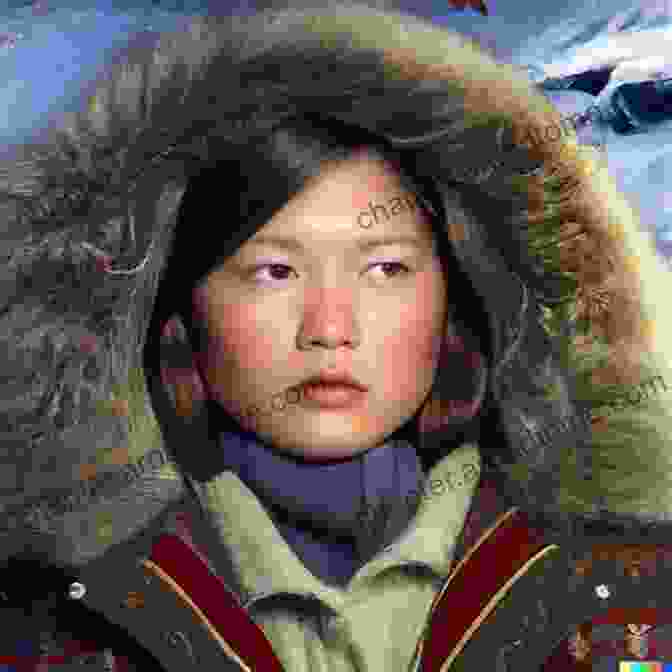 Cover Of Voice From The North Book By Jane Alison, Featuring A Young Inuit Girl Standing On An Ice Floe In The Arctic Wilderness Voice From The North: Resurrecting Regional Identity Through The Life And Work Of Yi Sihang (1672 1736)