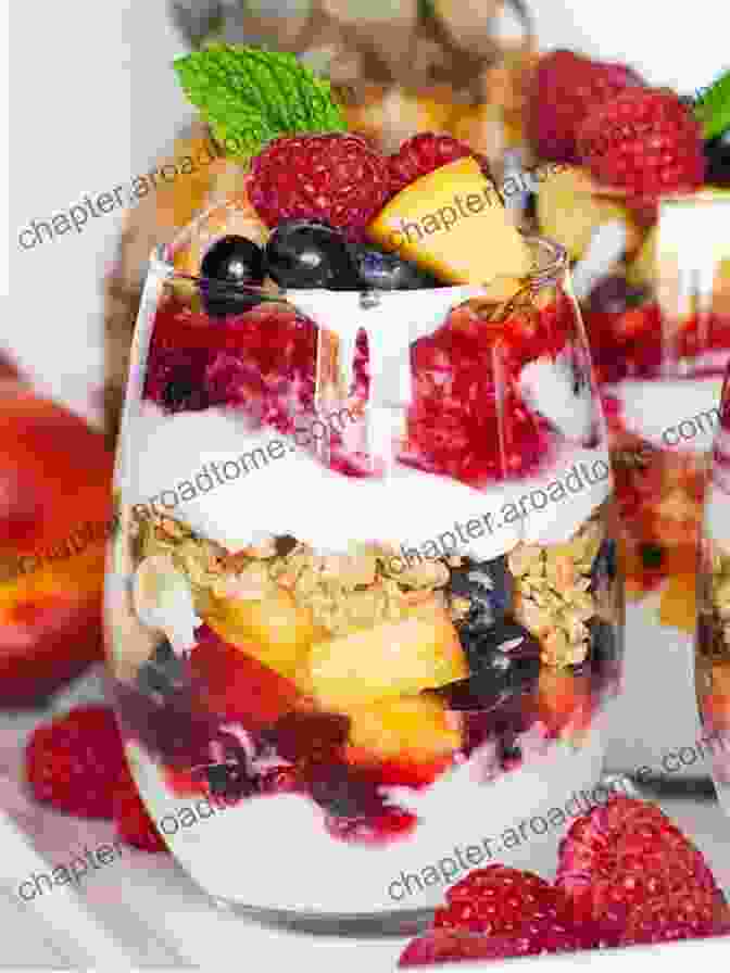 Creamy Frozen Yogurt With Fresh Berries And Granola Homemade Vitamin Water: 50 Delicious And Refreshing Recipes: How To Make Your Own Healthy And Revitalizing Fruit Infused Waters