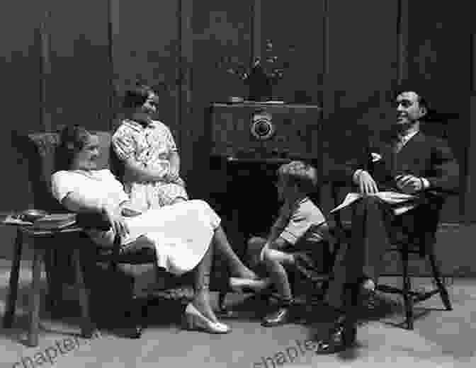 Family Gathered Around A Radio In A 1930s House The 1930s House Explained (England S Living History)