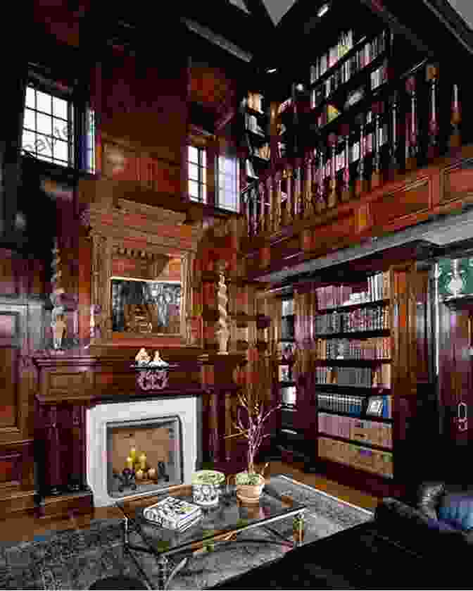 Intimate Library With Wood Paneling And Leather Armchairs The Estate House Re Designed Minsoo Kang