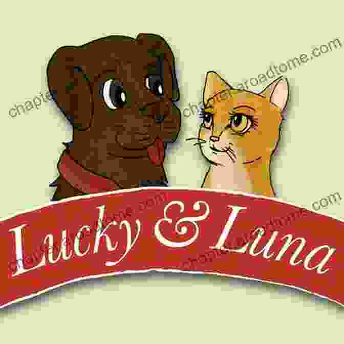 Lucky Luna Book Cover Featuring A Playful Cat Lucky Luna Philipp Winterberg