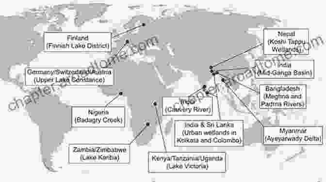 Map Showing Case Study Locations For The Series Embodying Inequality: Epidemiologic Perspectives (Policy Politics Health And Medicine Series)