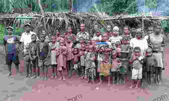 Mark Jenkins Interacting With A Group Of Children In A Remote Congo Village Vagabonds: Tourists In The Heart Of Darkness