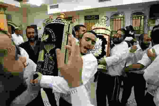 People Dancing And Holding Torah Scrolls During Simchat Torah The Fall Feasts Of Israel