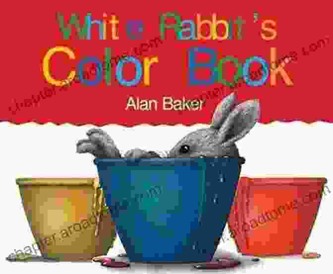 Rabbits In The Park Of Colours Book Cover With A Group Of Rabbits Gathered In A Field Of Colourful Flowers. Rabbits In The Park: A Of Colours