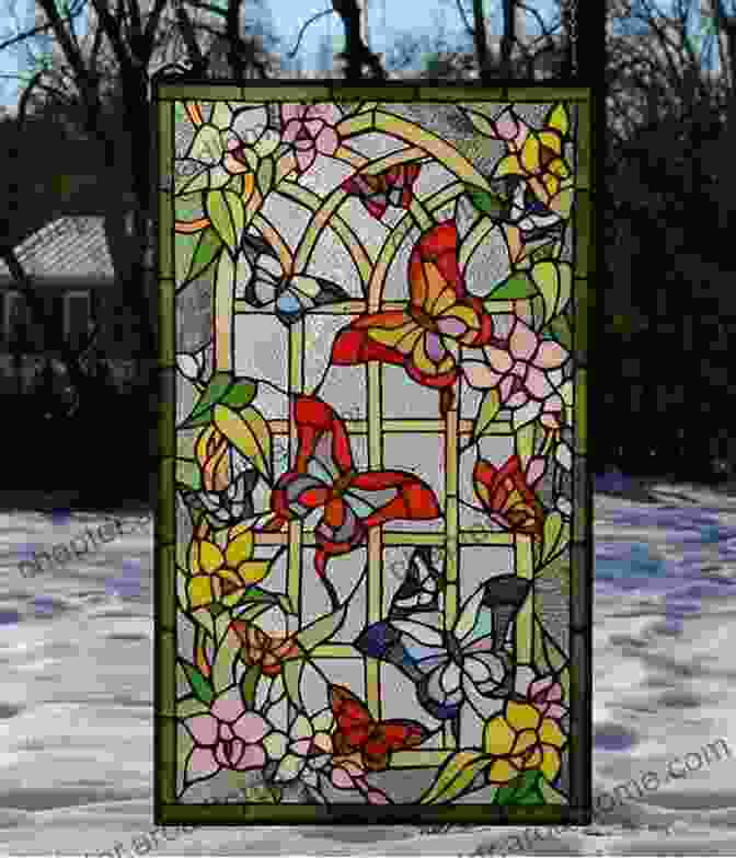 Stained Glass Window With Intricate Patterns And Vibrant Colors Period Homes Styles Original Features: An Easy Reference Guide (Britain S Architectural History)