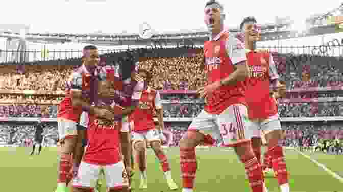 Steven Onahi Celebrating With Arsenal Teammates Hang The DJ Steven Onahi