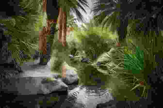 Streams In The Desert Cover Image, Featuring A Desert Oasis With Flowing Water And A Silhouette Of A Woman Kneeling In Prayer Streams In The Desert: 366 Daily Devotional Readings