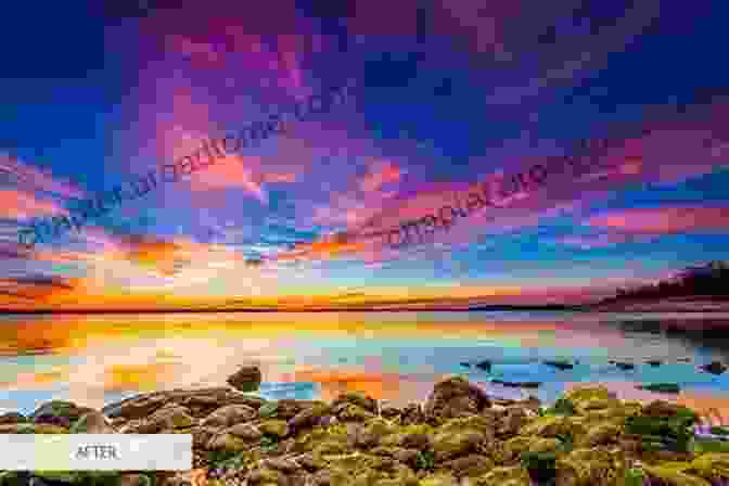 Stunning Landscape Photograph Edited Using Photoshop Elements Photoshop Elements Tips Tricks Shortcuts In Easy Steps: 2024 Edition