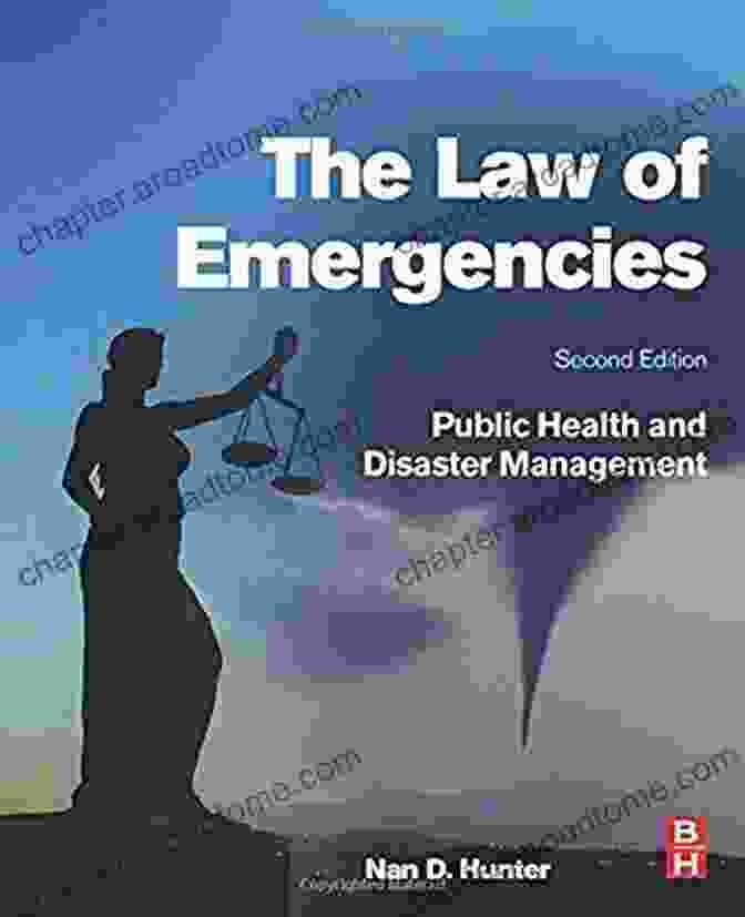 The Law Of Emergencies Book Cover Depicting An Individual Facing Danger With Determination The Law Of Emergencies: Public Health And Disaster Management