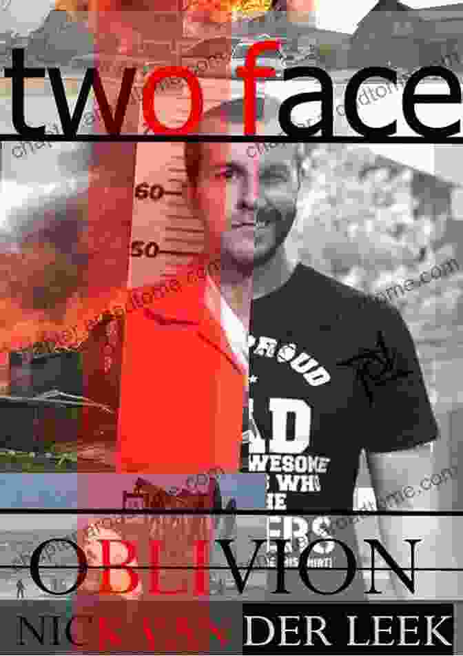 Two Face Oblivion K9 Book Cover Featuring A Dog With Two Different Colored Faces TWO FACE: OBLIVION (K9 8)