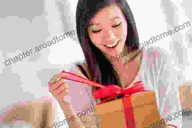 Woman Receiving A Wrapped Gift Life Styling: Simple Steps For Mums To Find Style Confidence (Gift For Mom Parisian Chic Italian Style Fashion Beauty)