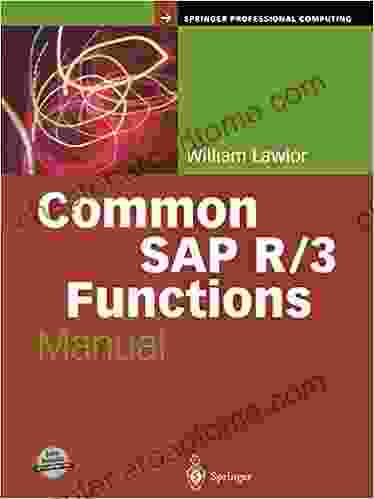 Common SAP R/3 Functions Manual (Springer Professional Computing)