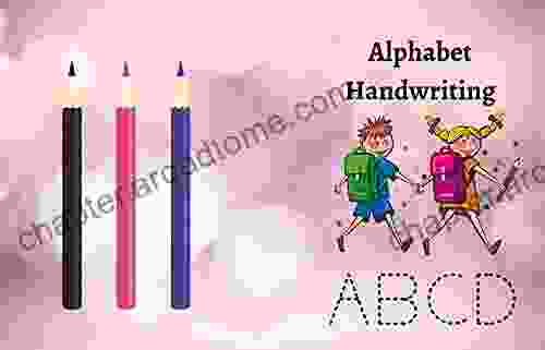 Alphabet Handwriting Paper With Lines For ABC Kids : 75 Pages Blank Writing Practice Paper With Dotted Lines