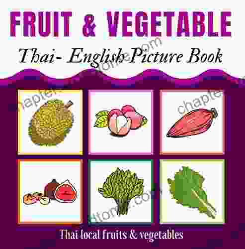 Thai Fruit Vegetable: Thai English Translation Picture For Kids